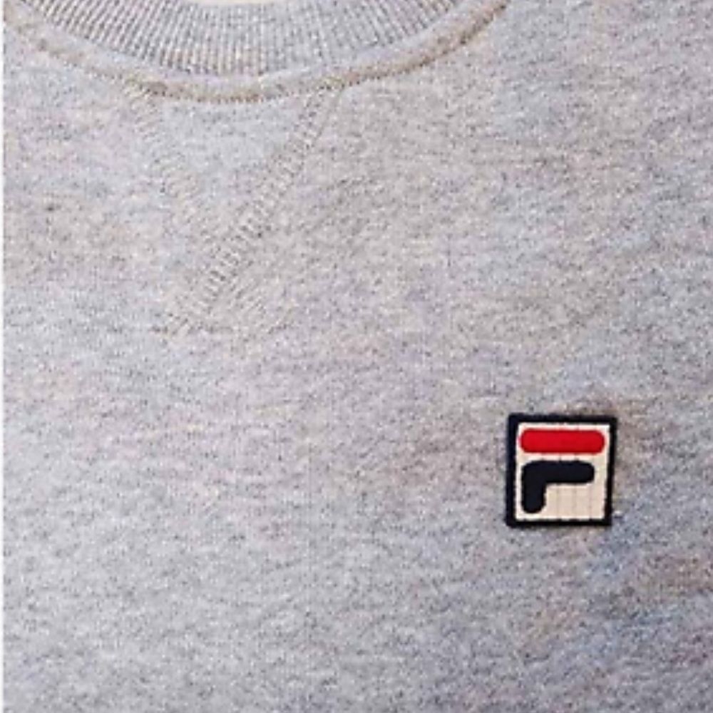 Fila Grey Crewneck Sweatshirt Size Small NWT - Picture 3 of 5